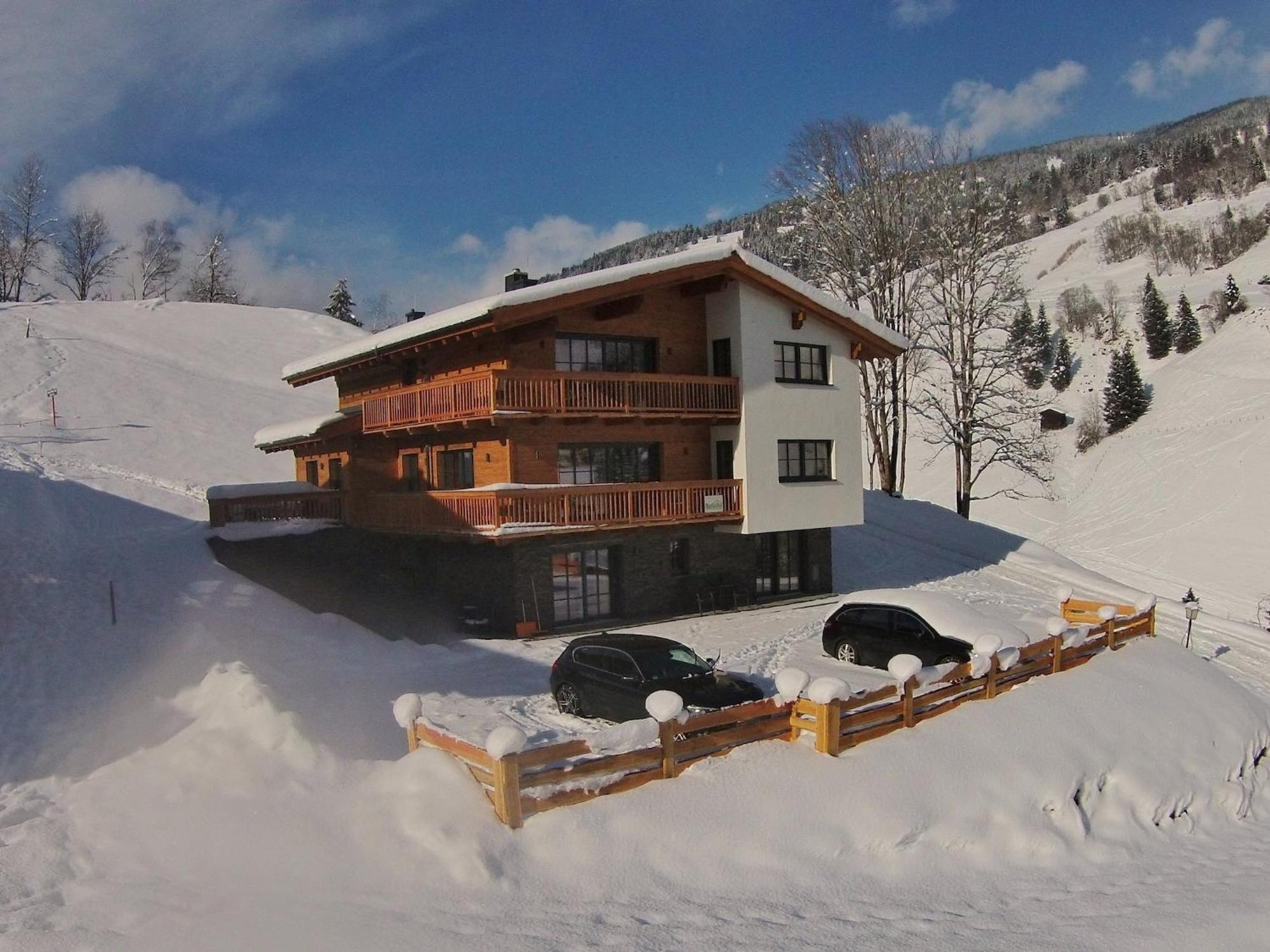Modern Chalet With Sauna Near Ski Area In Saalbach Hinterglemm Salzburgerland Dış mekan fotoğraf